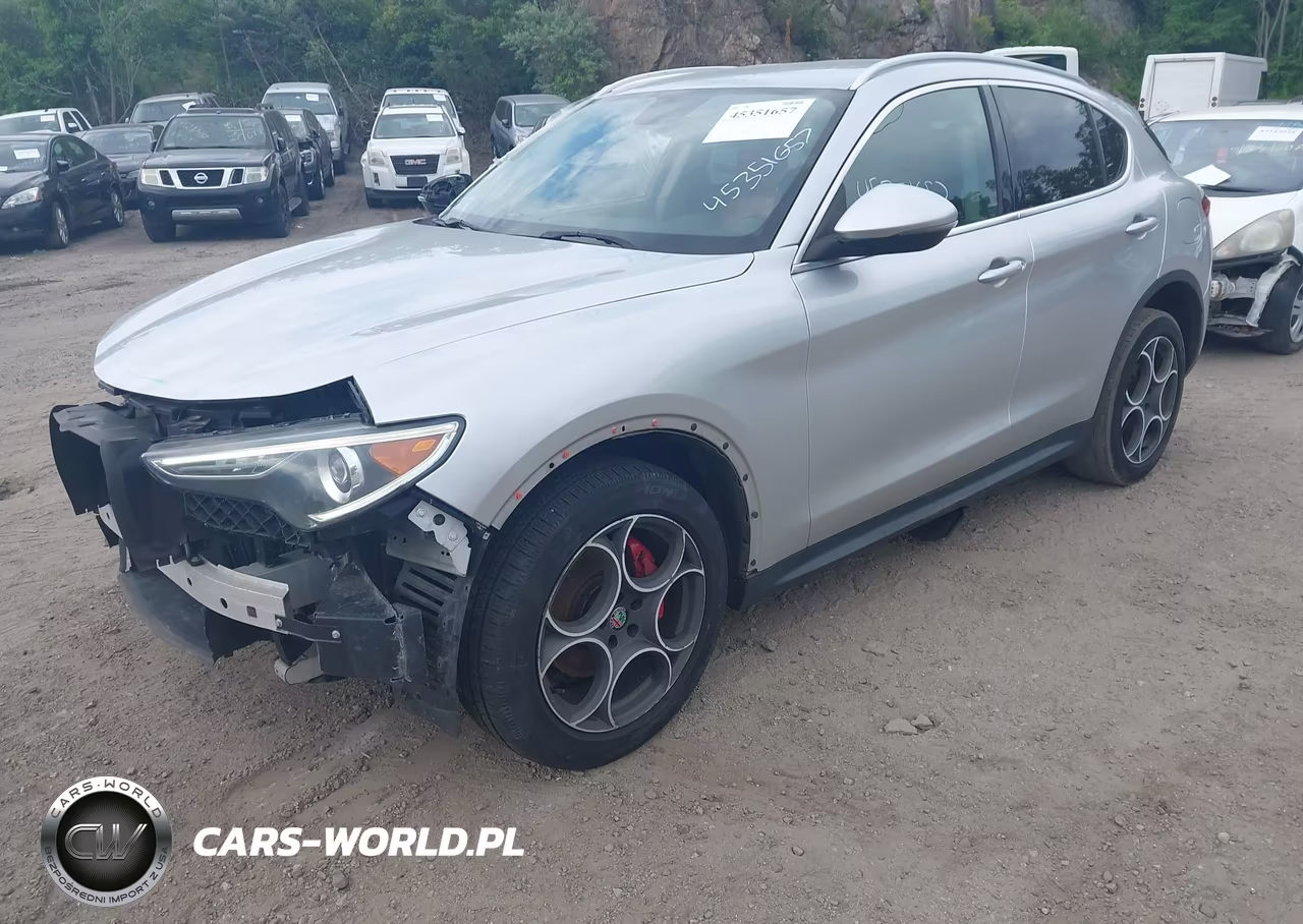 2018 Alfa Romeo Stelvio Awd VIN:ZASFAKAN3J7B80779 - 2