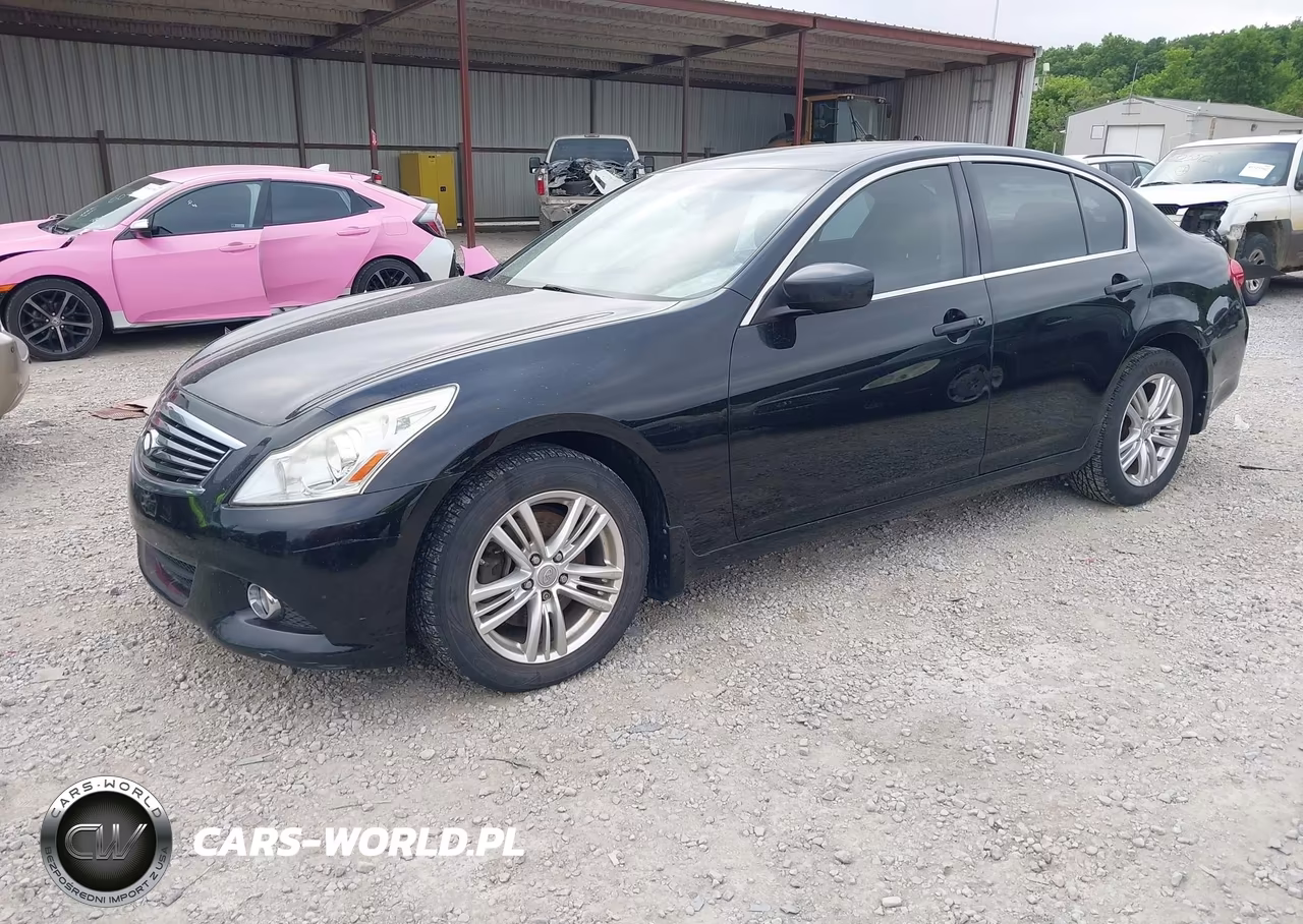 2013 Infiniti G37X VIN:JN1CV6AR6DM358414 - 2
