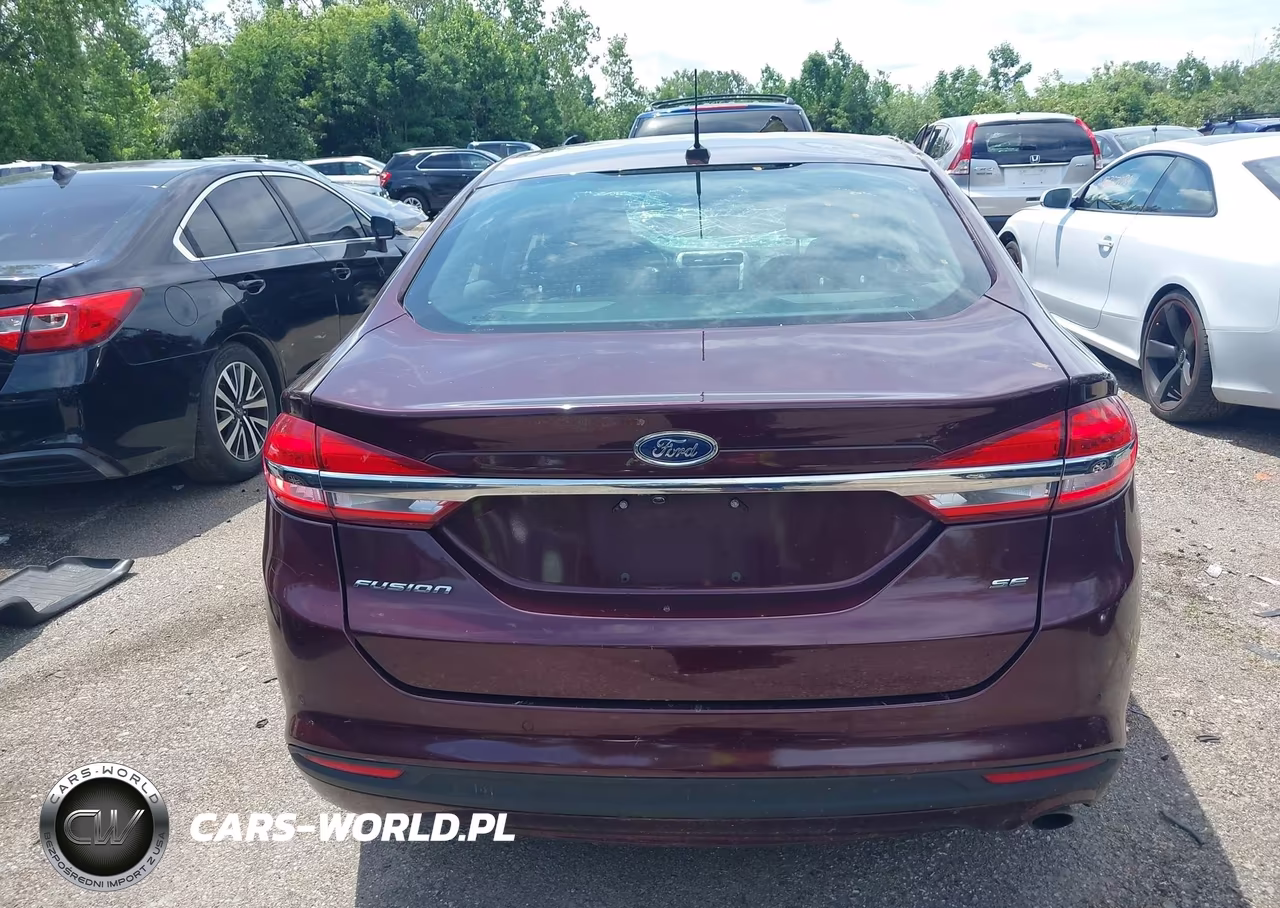 2017 Ford Fusion Se VIN:3FA6P0H71HR108720 - 16