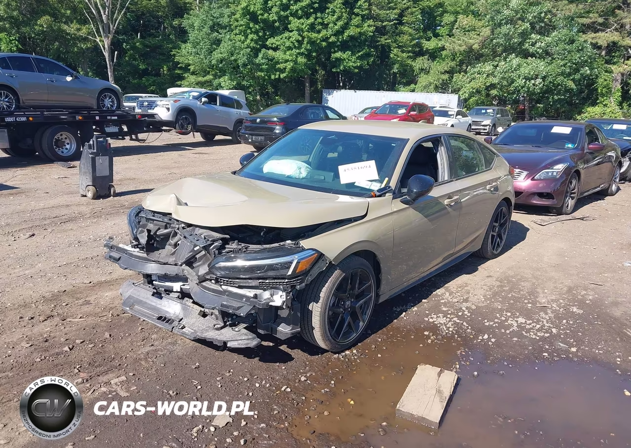 2025 Honda Civic Sedan Sport VIN:19XFL2H80SE008116 - 2
