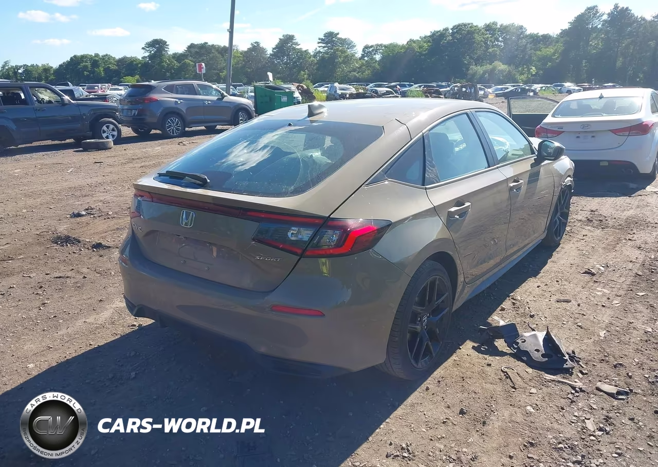 2025 Honda Civic Sedan Sport VIN:19XFL2H80SE008116 - 4
