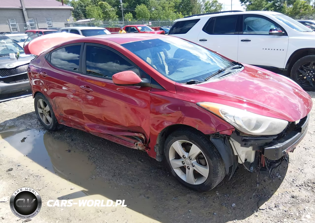 2013 Hyundai Elantra Gls VIN:KMHDH4AE3DU532946 - 6