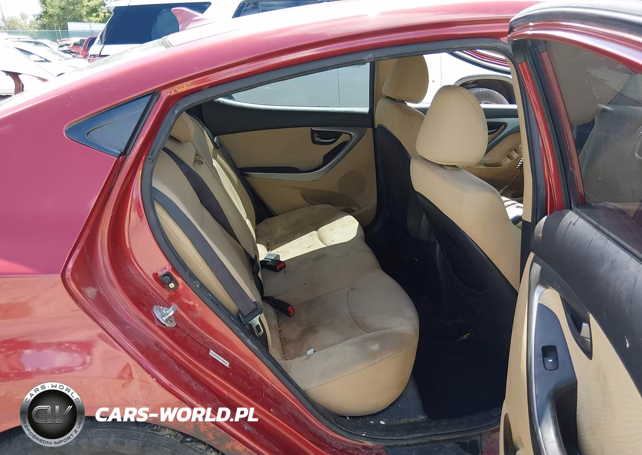 2013 Hyundai Elantra Gls VIN:KMHDH4AE3DU532946 - 8