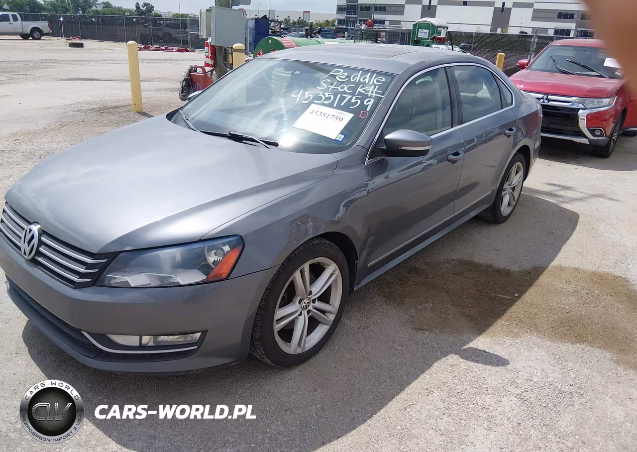 2014 Volkswagen Passat 2.0L Tdi Sel Premium VIN:1VWCN7A35EC068717 - 2