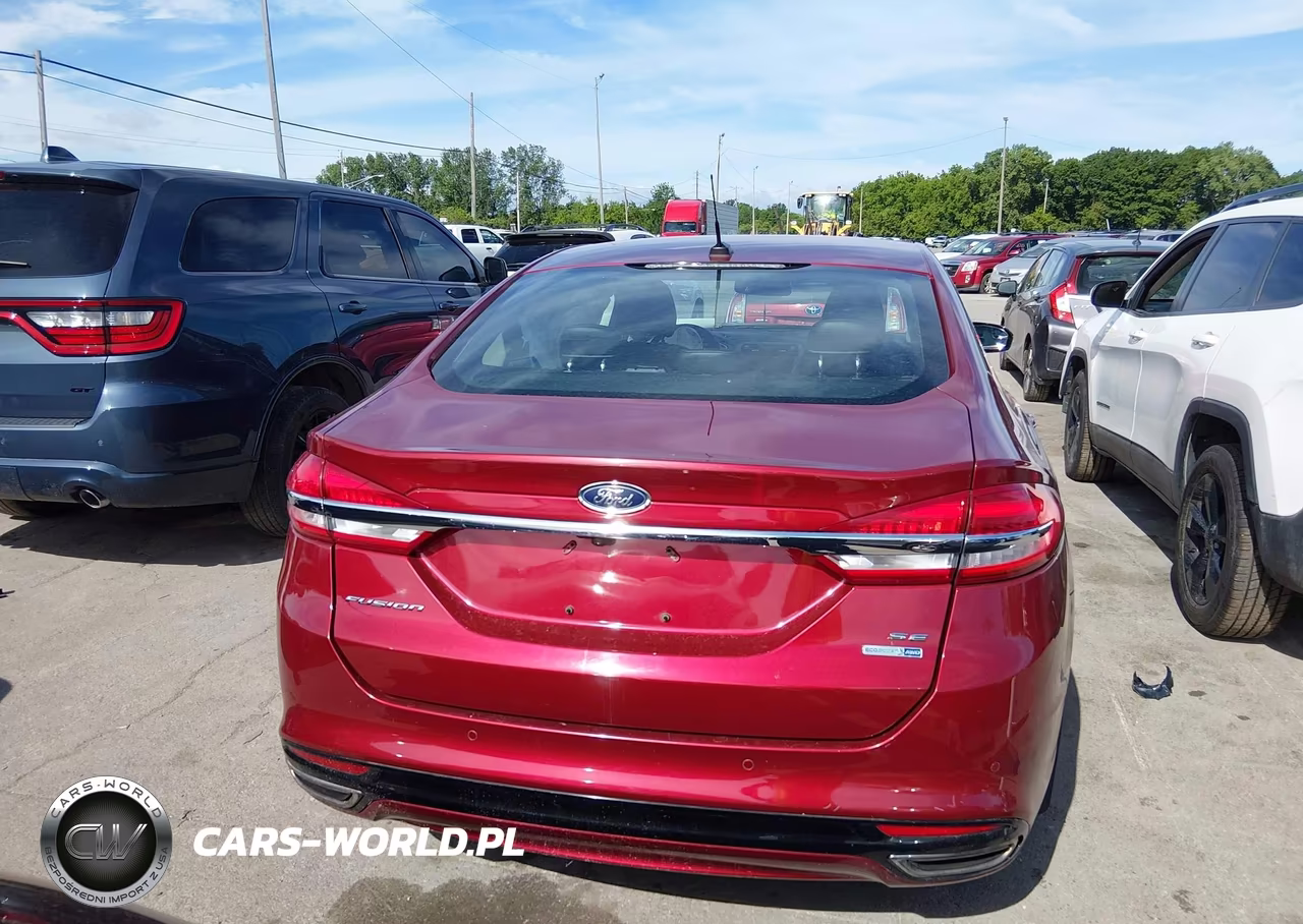 2017 Ford Fusion Se VIN:3FA6P0T91HR257010 - 16