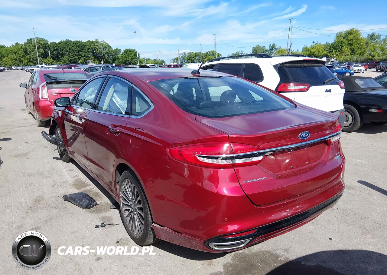 2017 Ford Fusion Se VIN:3FA6P0T91HR257010 - 3