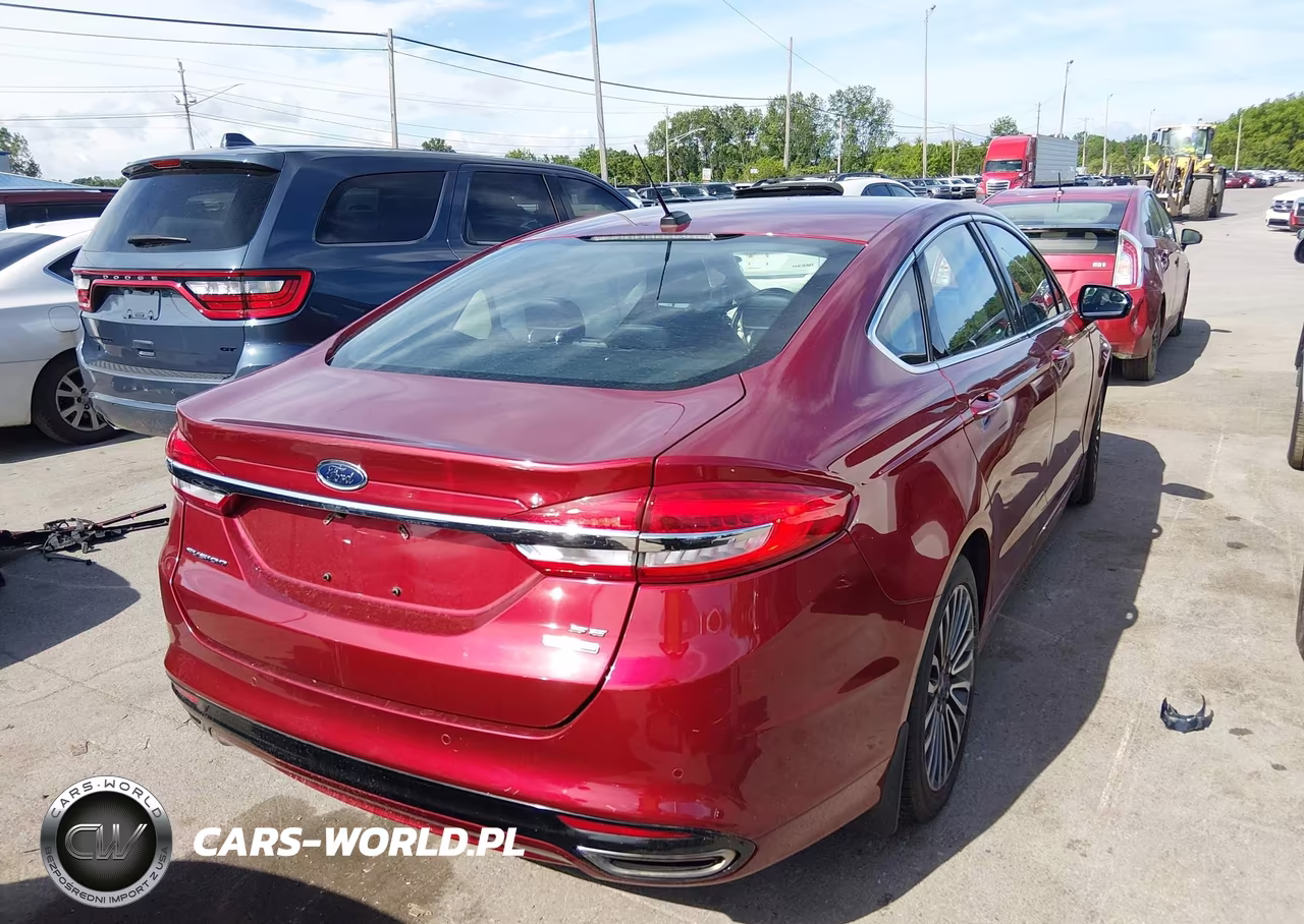 2017 Ford Fusion Se VIN:3FA6P0T91HR257010 - 4