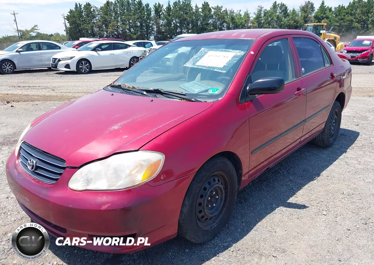 2004 Toyota Corolla Ce VIN:JTDBR32E942031458 - 2
