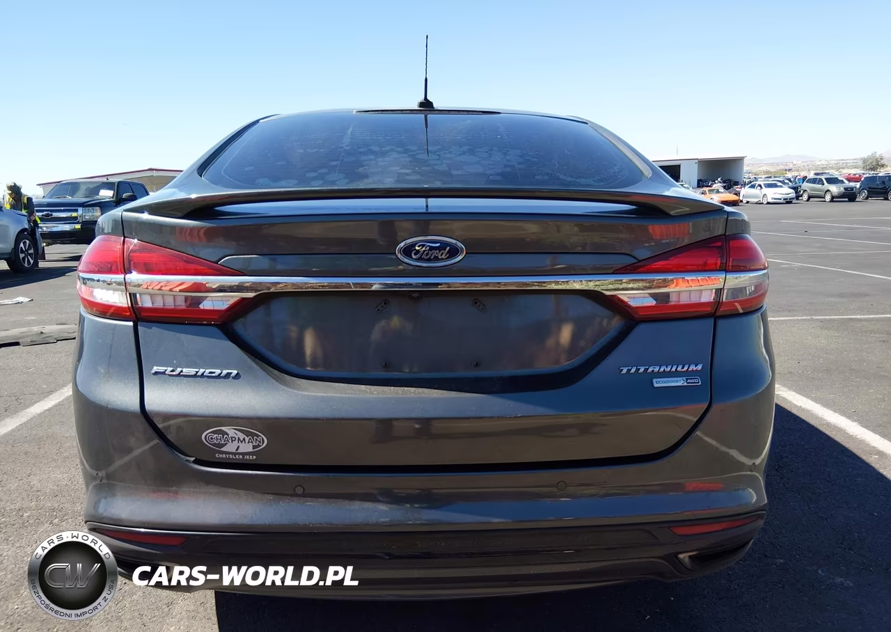 2018 Ford Fusion Titanium VIN:3FA6P0D92JR194116 - 16
