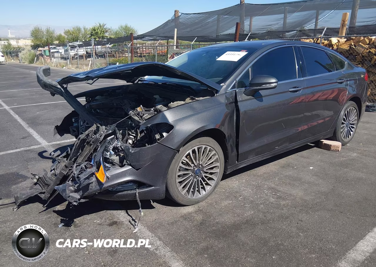 2018 Ford Fusion Titanium VIN:3FA6P0D92JR194116 - 2