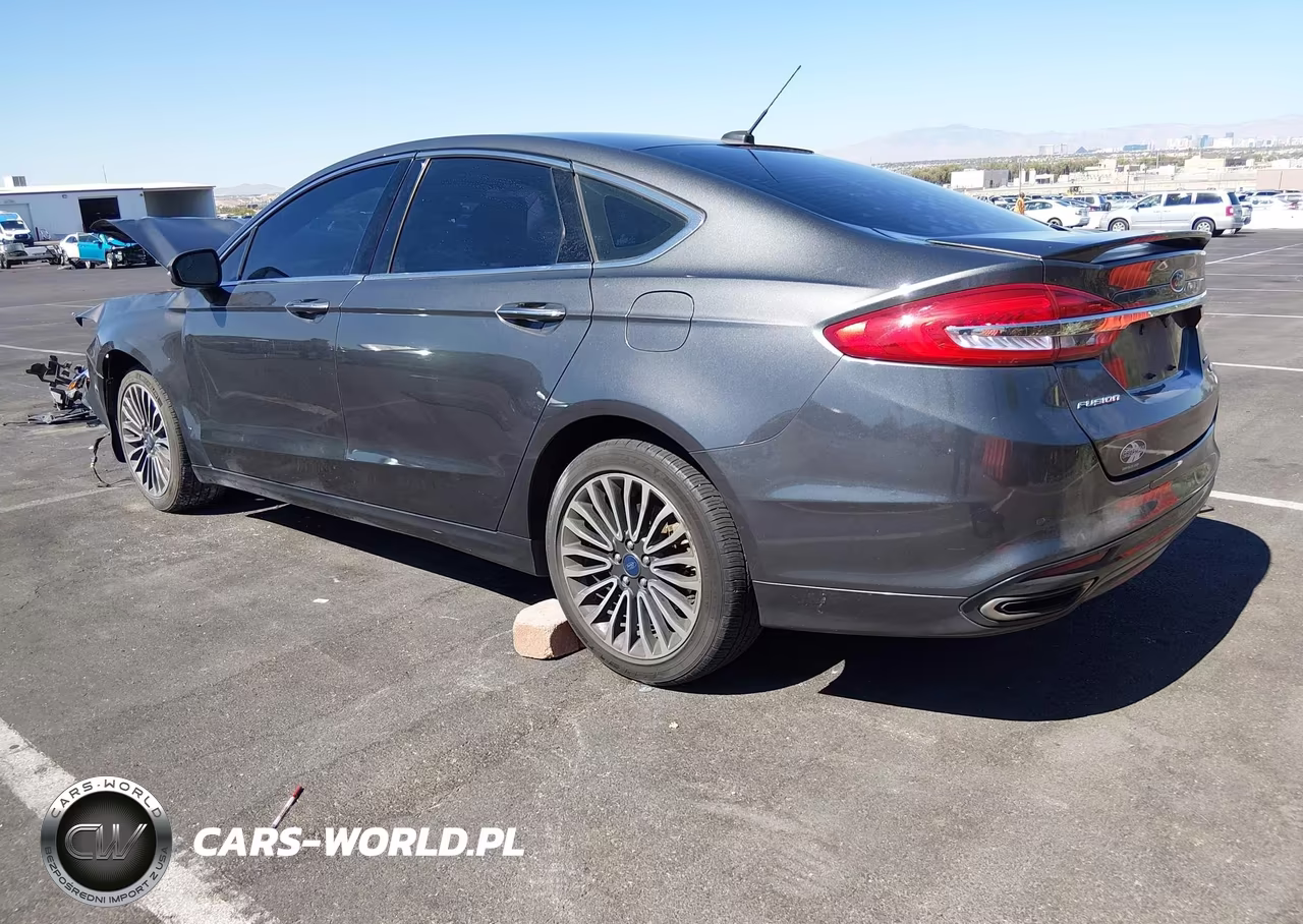 2018 Ford Fusion Titanium VIN:3FA6P0D92JR194116 - 3