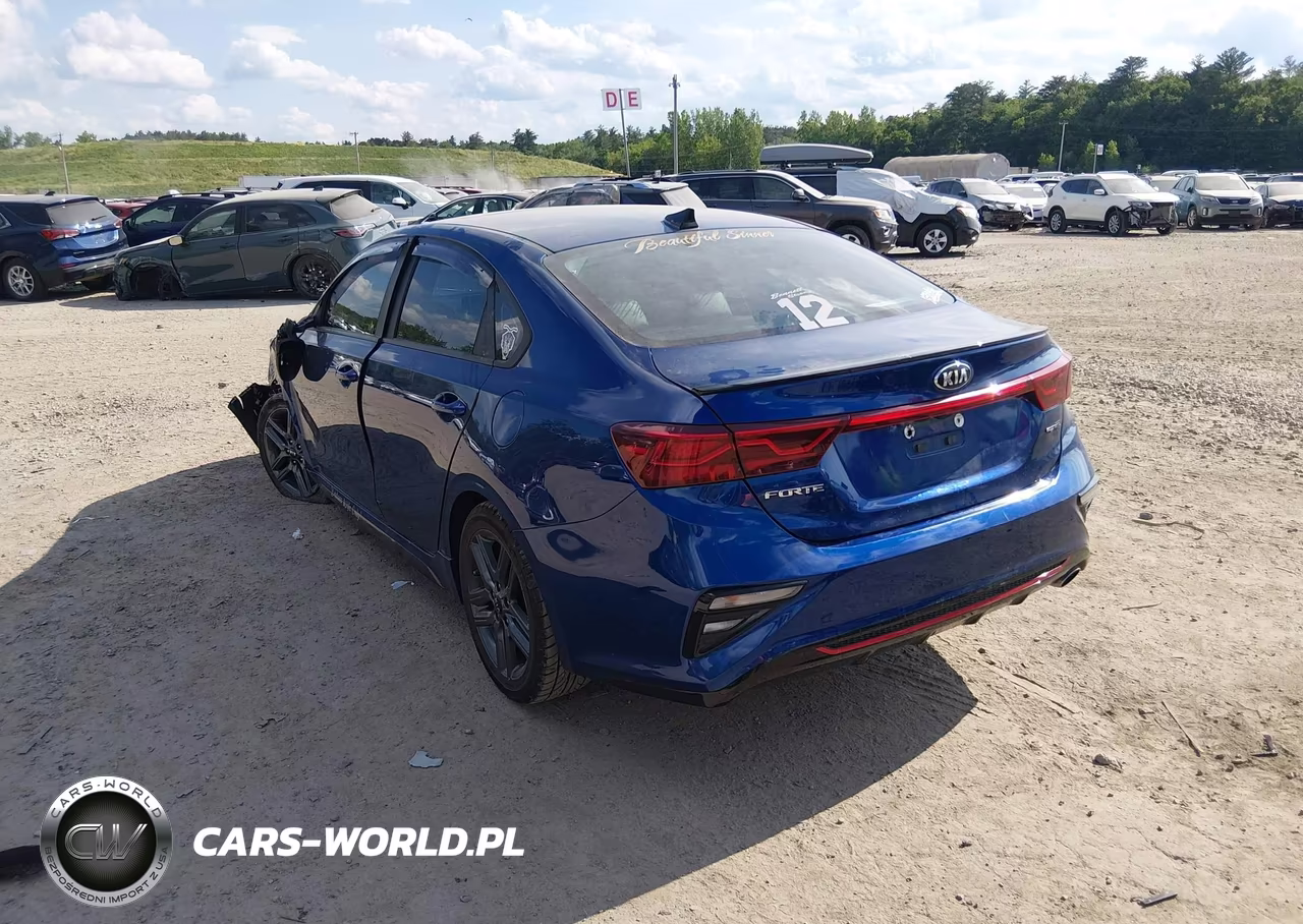 2021 Kia Forte Gt-Line VIN:3KPF34AD0ME380237 - 3