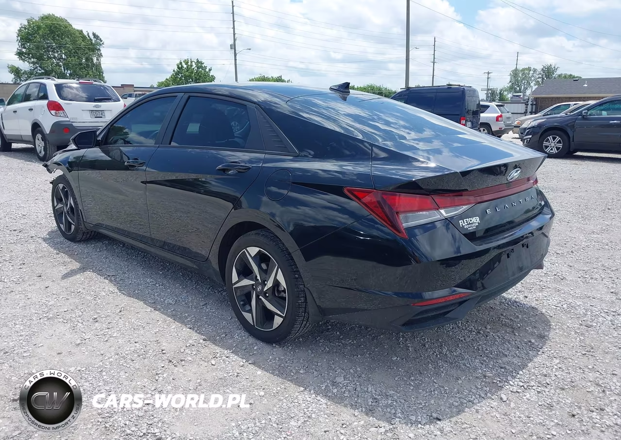 2023 Hyundai Elantra Sel VIN:KMHLS4AG3PU610693 - 3