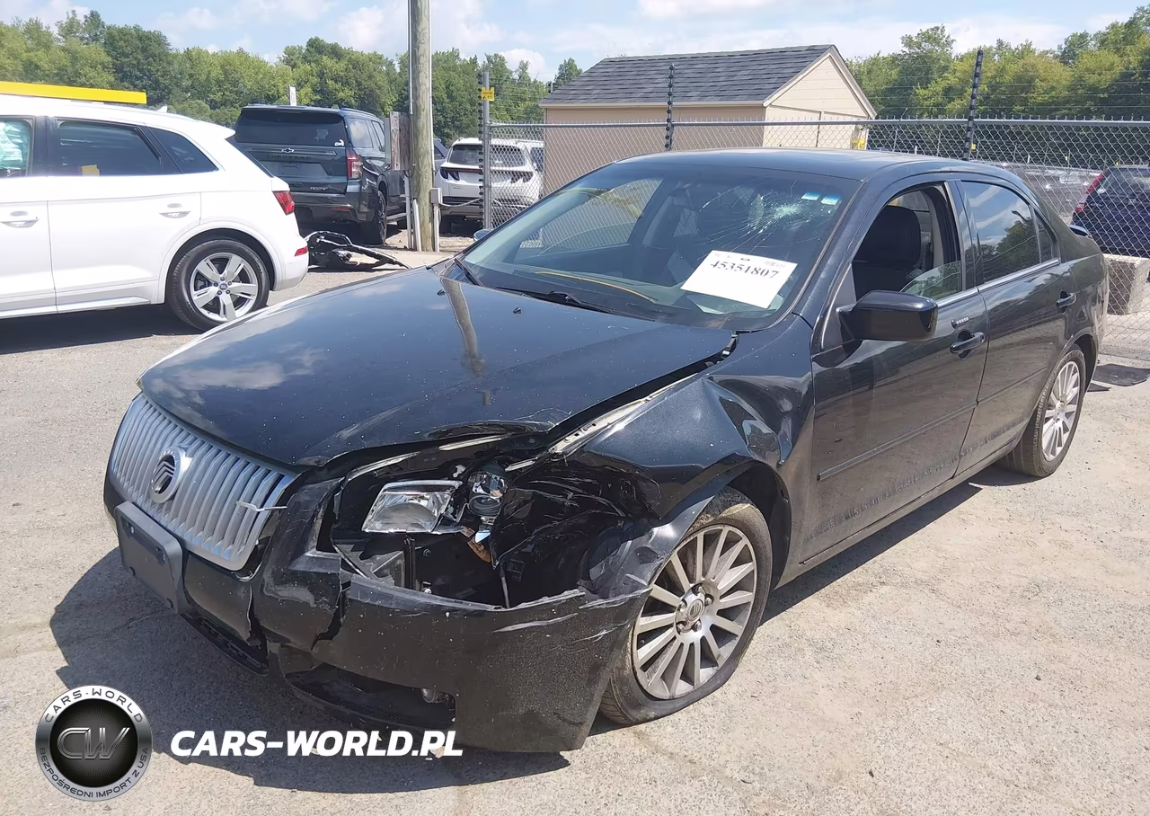 2009 Mercury Milan I4 VIN:3MEHM07ZX9R633631 - 2