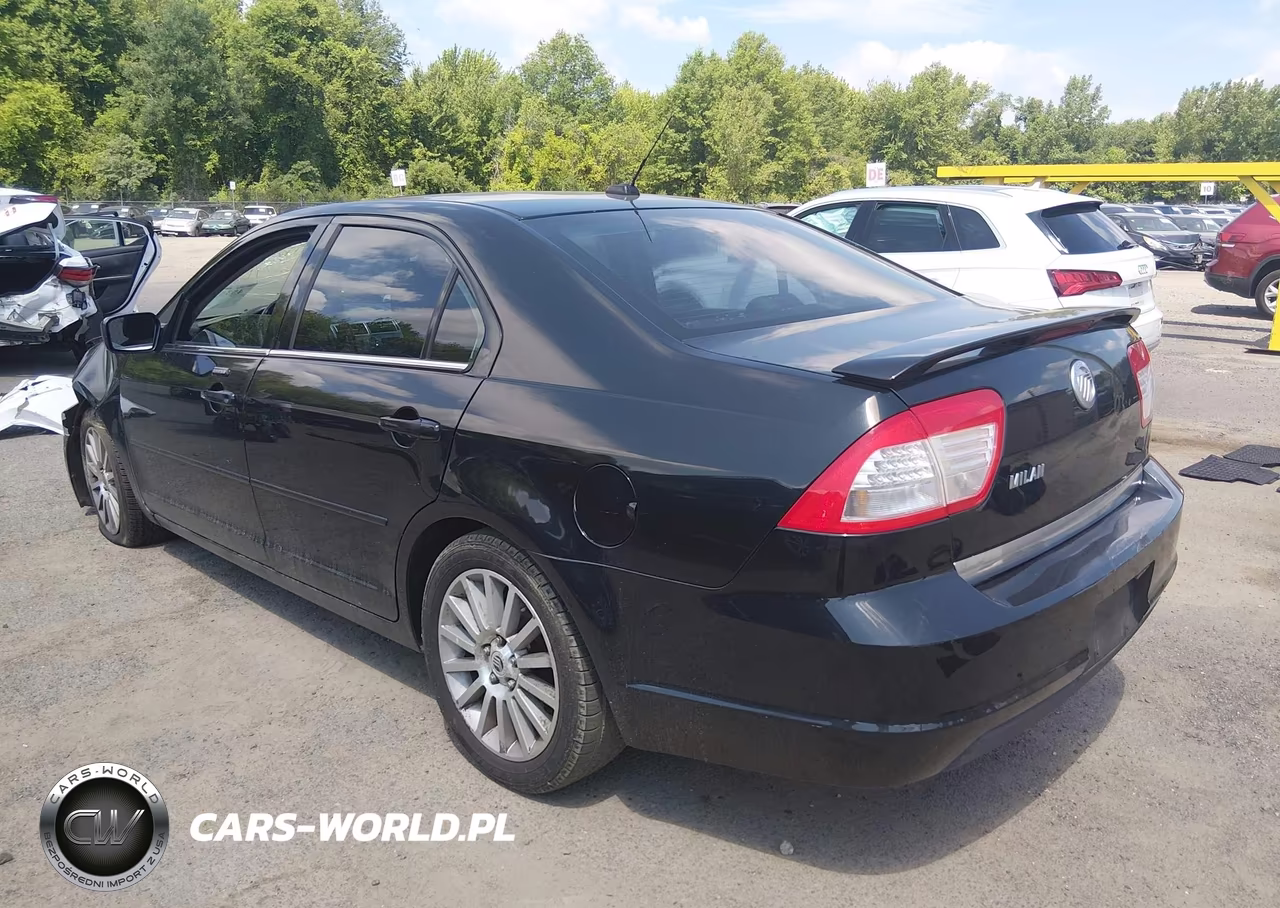2009 Mercury Milan I4 VIN:3MEHM07ZX9R633631 - 3