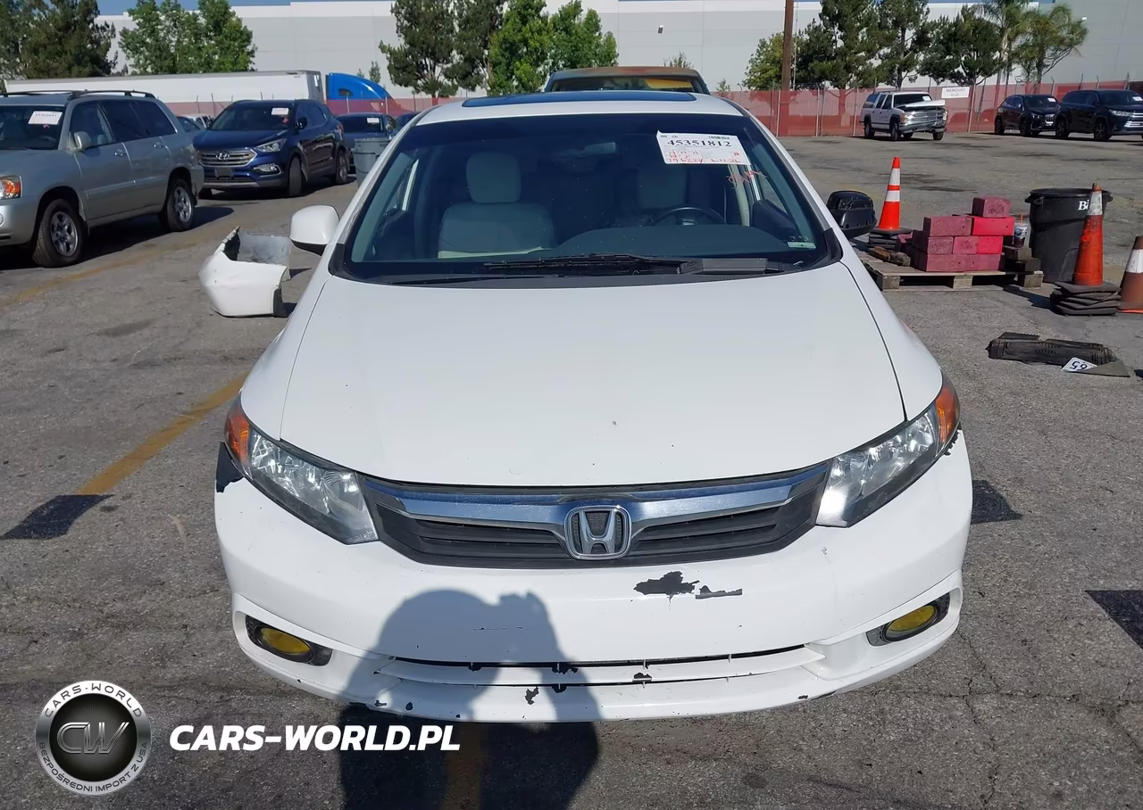 2012 Honda Civic Ex-L VIN:19XFB2F94CE348398 - 12