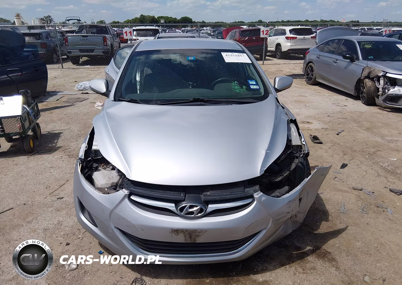 2013 Hyundai Elantra Gls VIN:5NPDH4AE9DH346178 - 12