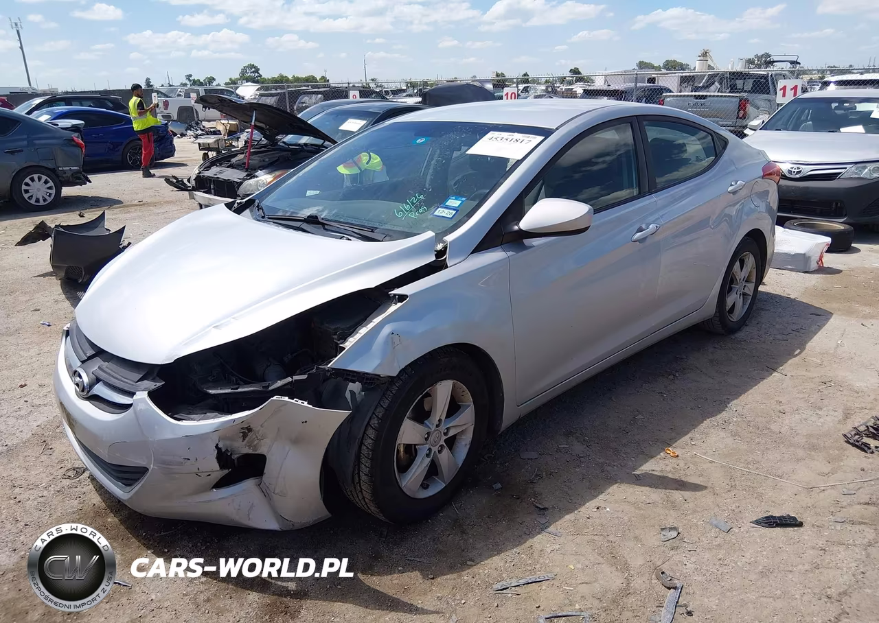 2013 Hyundai Elantra Gls VIN:5NPDH4AE9DH346178 - 2