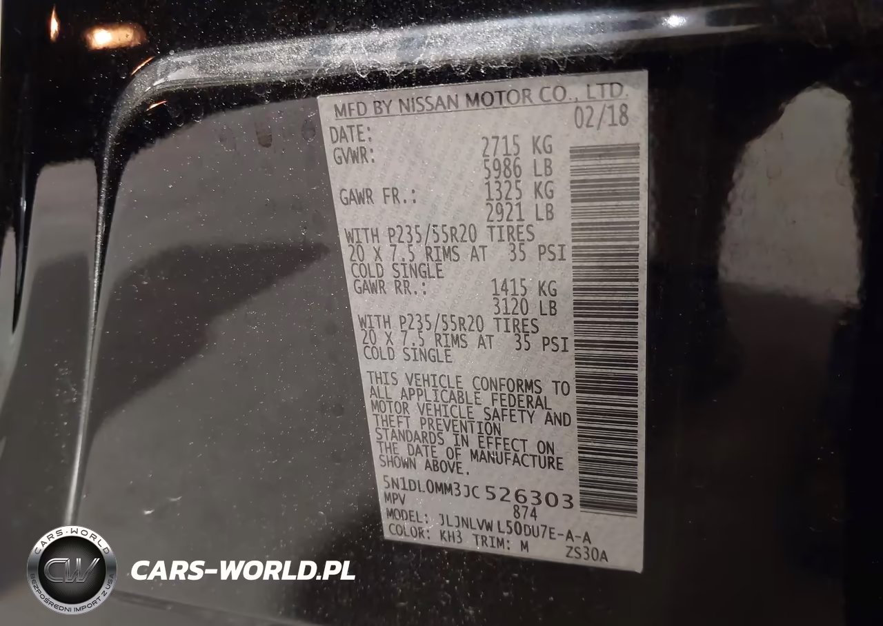 2018 Infiniti Qx60 VIN:5N1DL0MM3JC526303 - 9