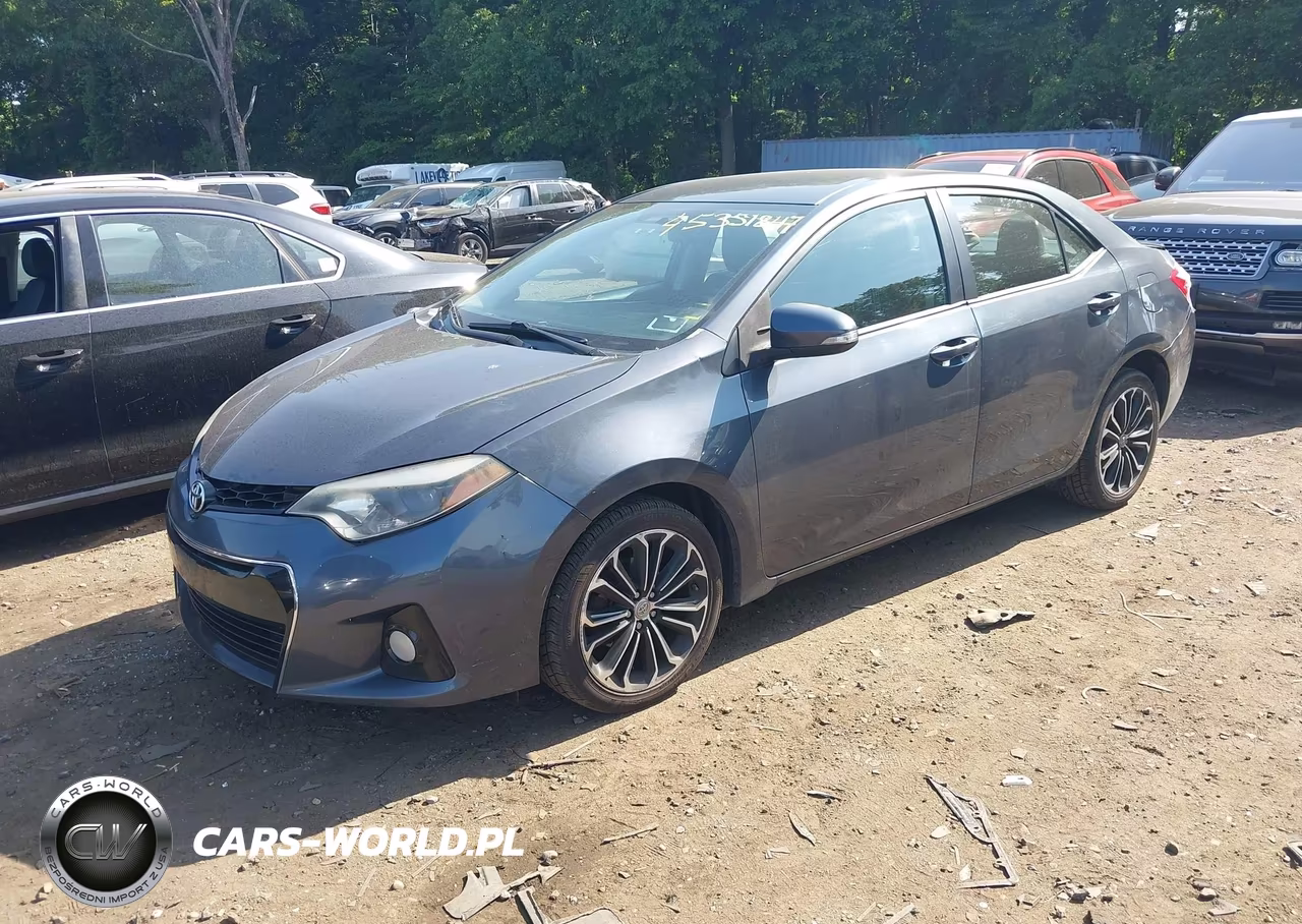 2015 Toyota Corolla S Plus VIN:2T1BURHE2FC384217 - 2