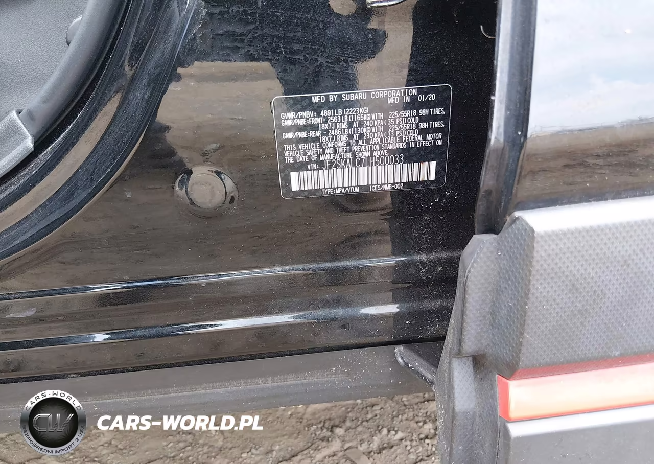 2020 Subaru Forester Sport VIN:JF2SKALC7LH500033 - 9