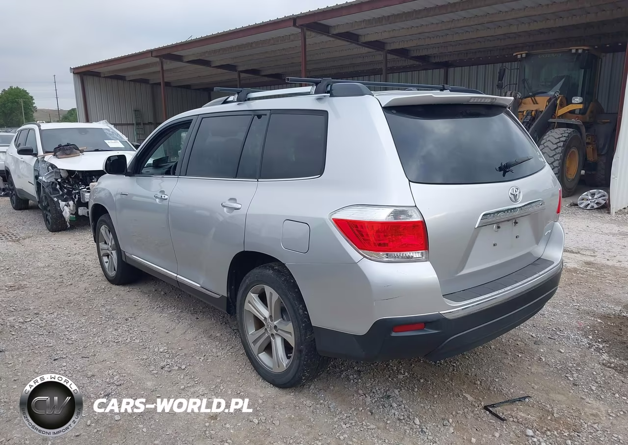 2013 Toyota Highlander Limited V6 VIN:5TDDK3EH9DS235334 - 3