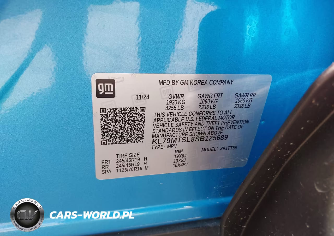 2025 Chevrolet Trailblazer Fwd Rs VIN:KL79MTSL8SB125689 - 9