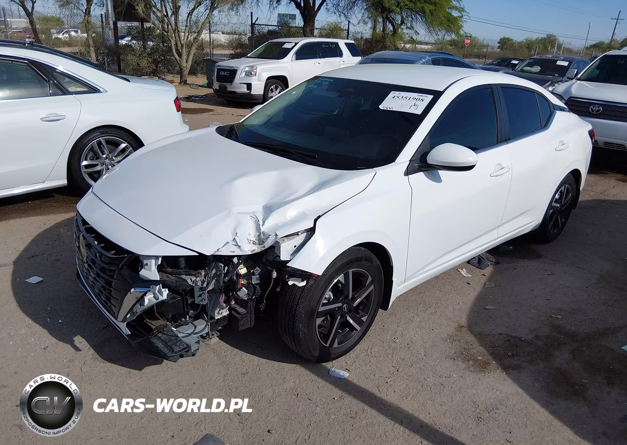 2025 Nissan Sentra Sv VIN:3N1AB8CV2SY269858 - 2