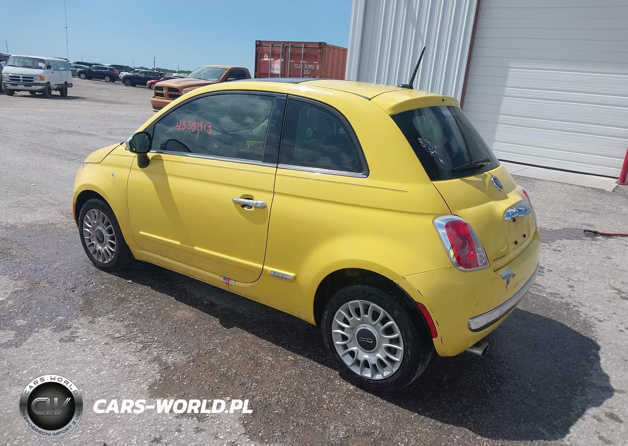 2013 Fiat 500 Lounge VIN:3C3CFFCR2DT533344 - 3