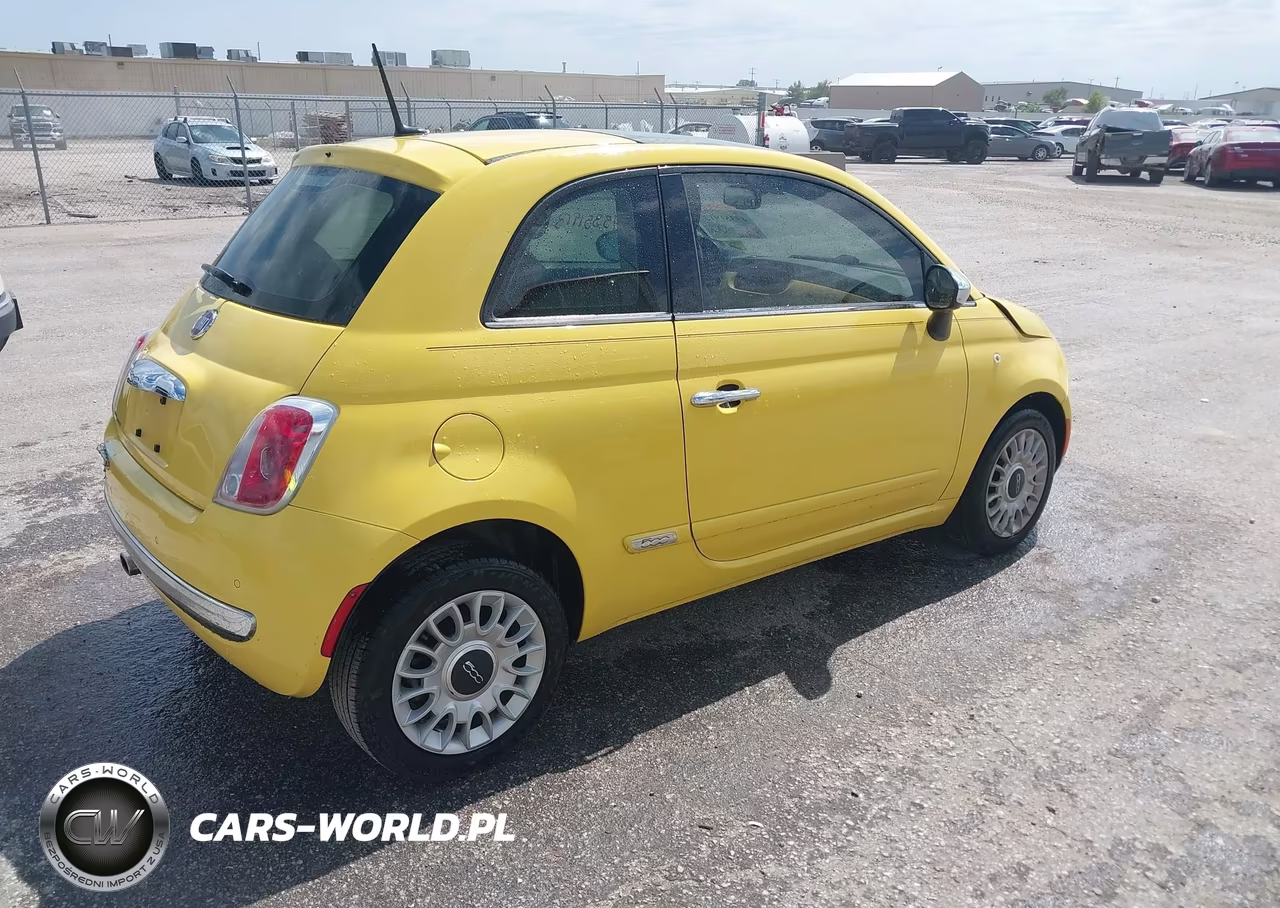 2013 Fiat 500 Lounge VIN:3C3CFFCR2DT533344 - 4