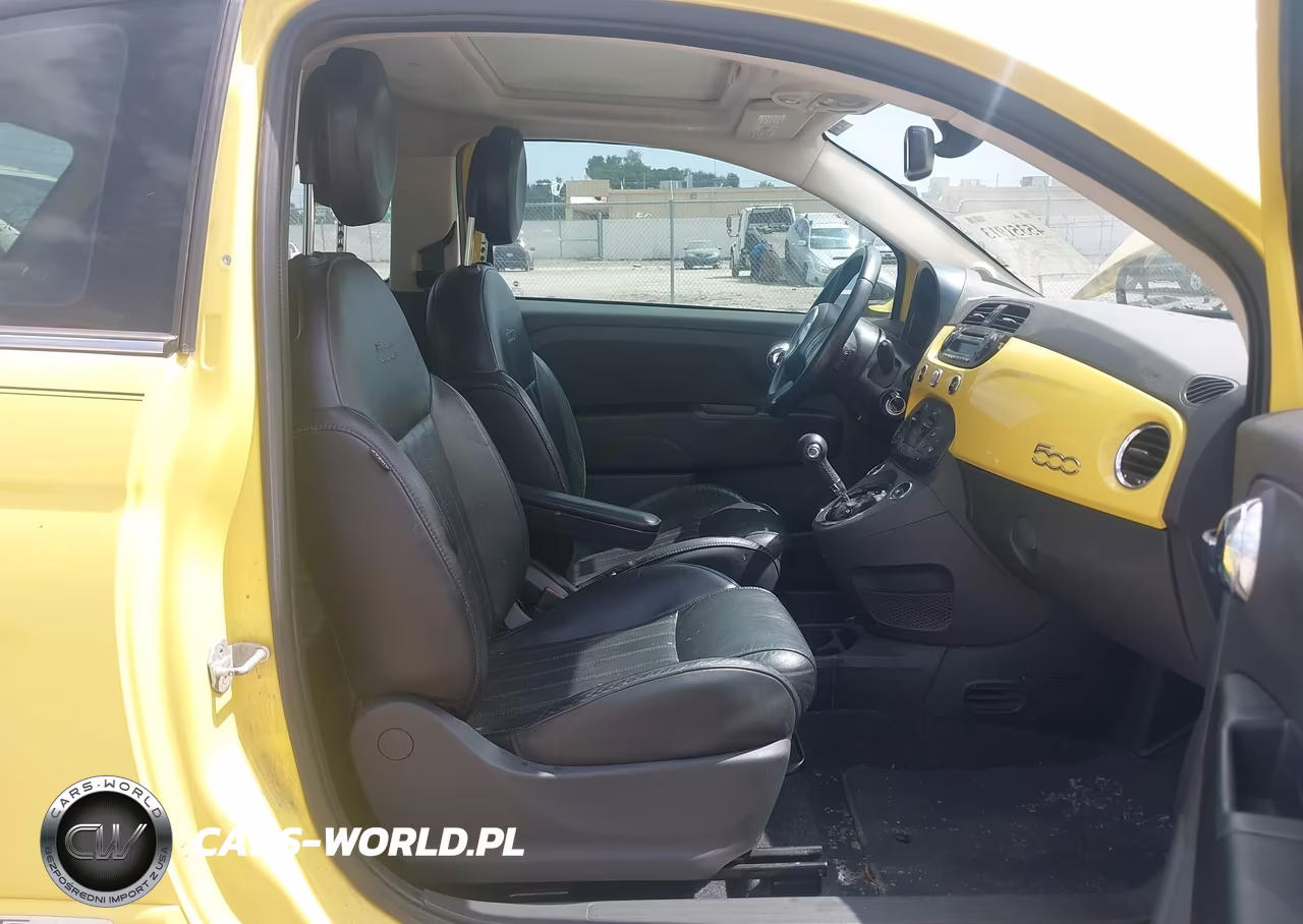 2013 Fiat 500 Lounge VIN:3C3CFFCR2DT533344 - 5