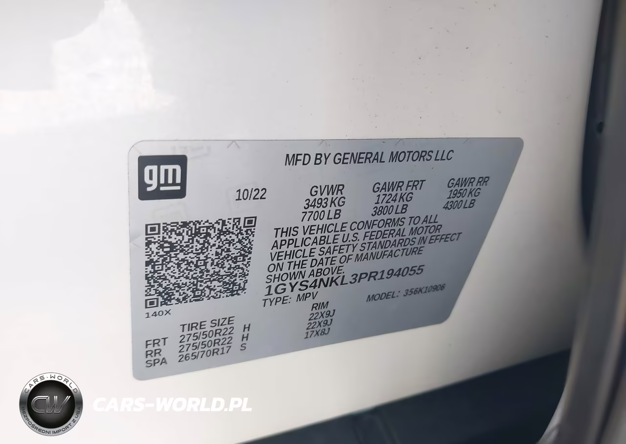 2023 Cadillac Escalade Esv 4Wd Sport VIN:1GYS4NKL3PR194055 - 9