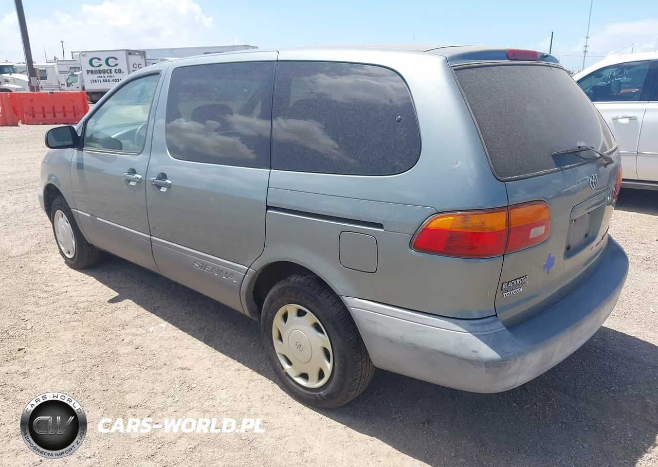2000 Toyota Sienna Ce VIN:4T3ZF19C6YU247183 - 3