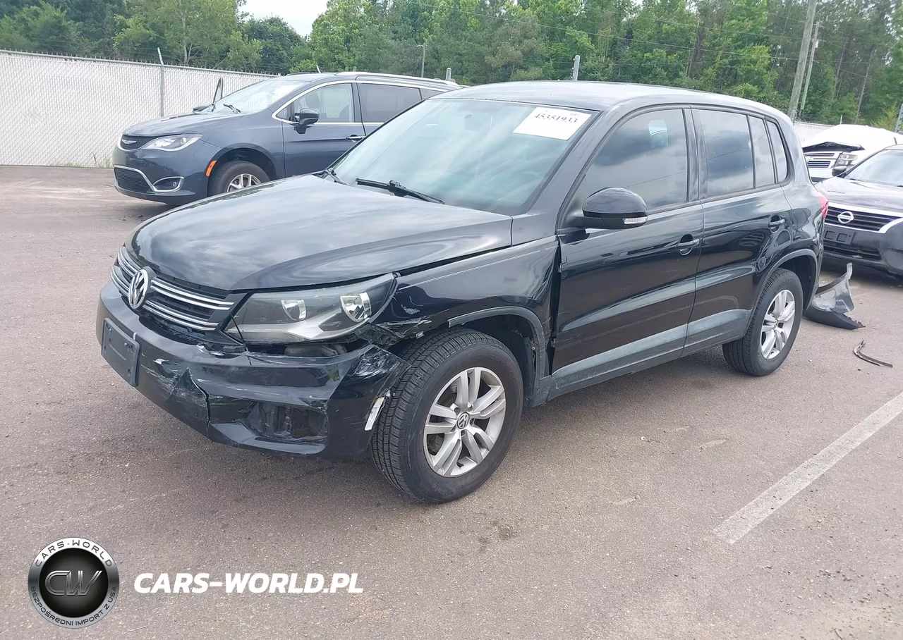 2013 Volkswagen Tiguan S VIN:WVGBV3AXXDW626354 - 2