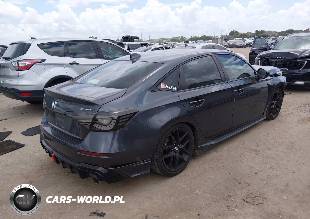 2022 Honda Civic Sport VIN:2HGFE2F55NH525828 - 4