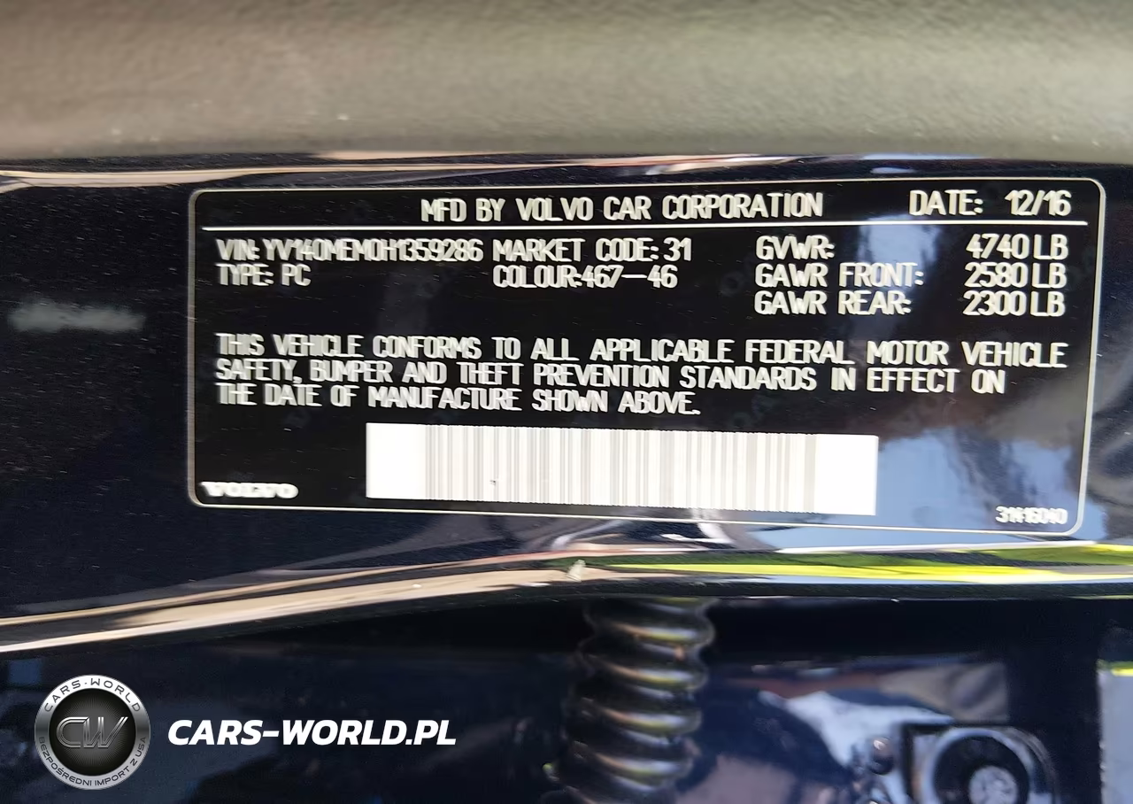 2017 Volvo V60 T5 Platinum VIN:YV140MEM0H1359286 - 9