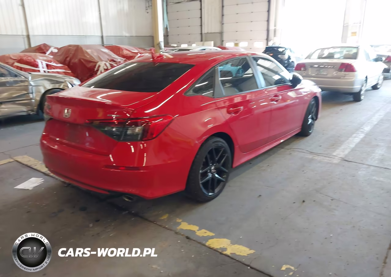 2022 Honda Civic Sport VIN:2HGFE2F59NH531129 - 4