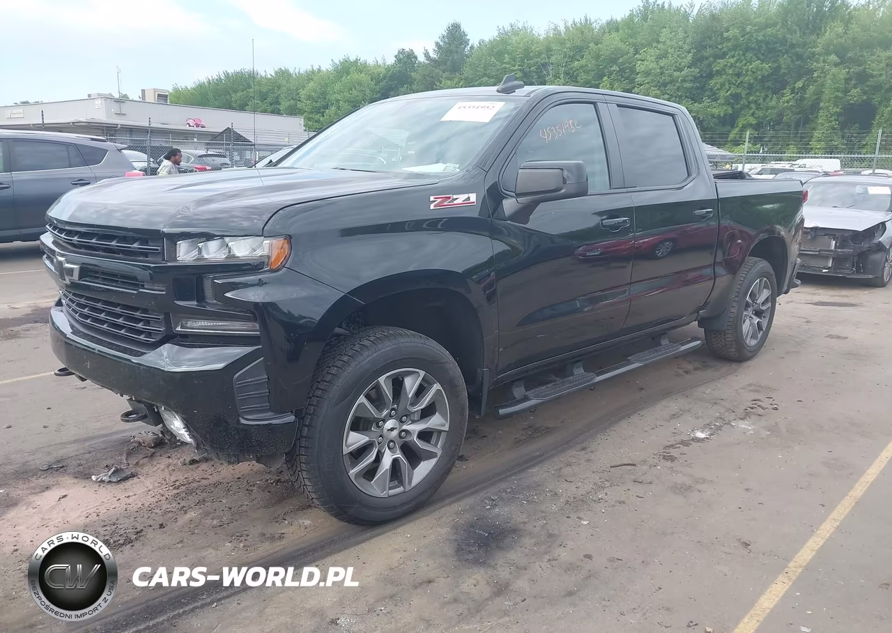 2021 Chevrolet Silverado 1500 4Wd Short Bed Rst VIN:1GCUYEED5MZ316918 - 2