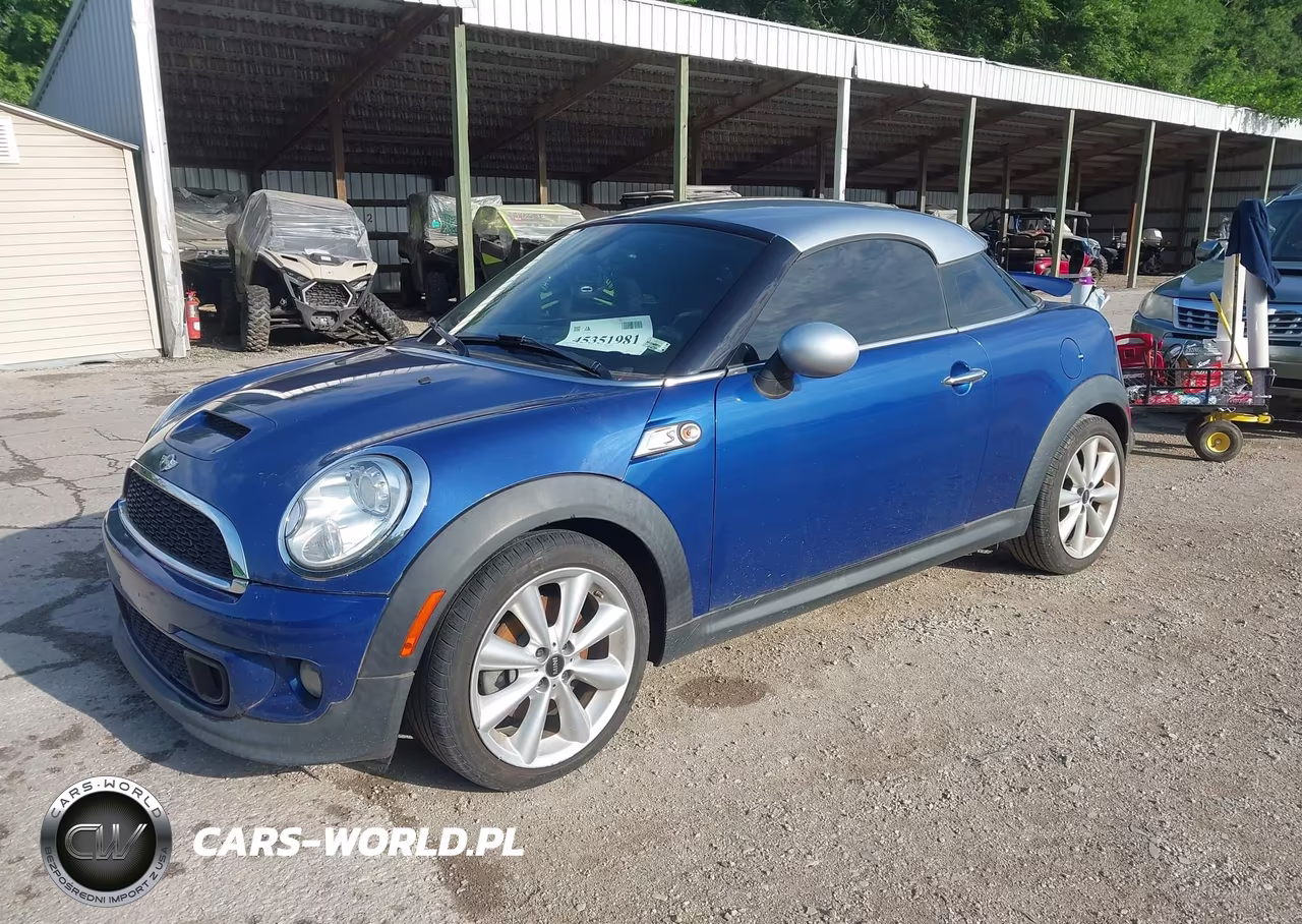2013 Mini Coupe Cooper S VIN:WMWSX3C5XDT466842 - 2