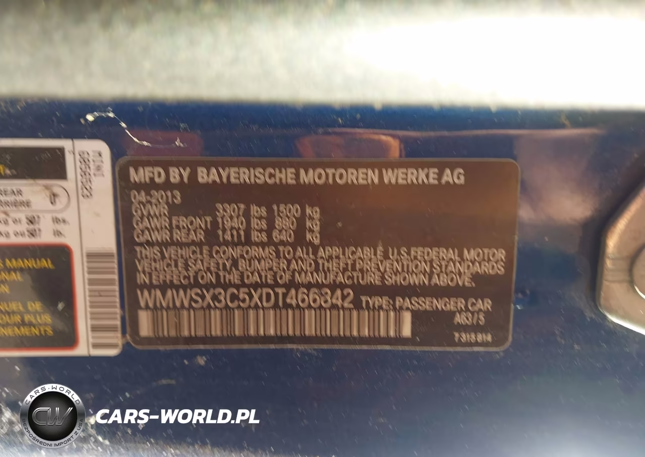 2013 Mini Coupe Cooper S VIN:WMWSX3C5XDT466842 - 9