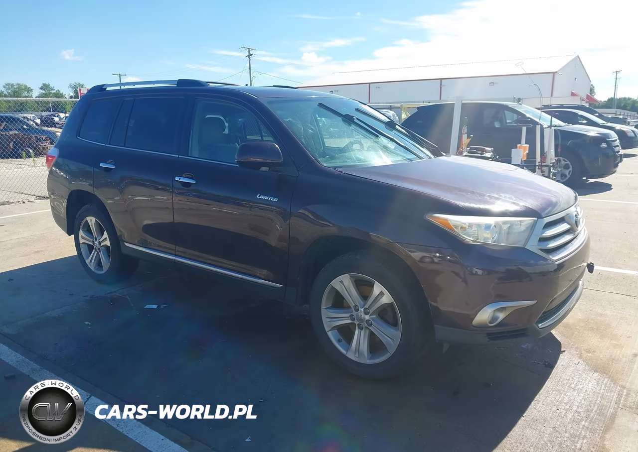 2013 Toyota Highlander Limited V6 VIN:5TDDK3EH2DS231710 - 1