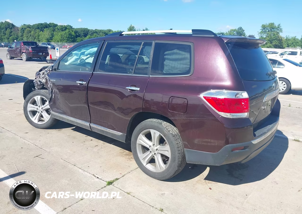 2013 Toyota Highlander Limited V6 VIN:5TDDK3EH2DS231710 - 3