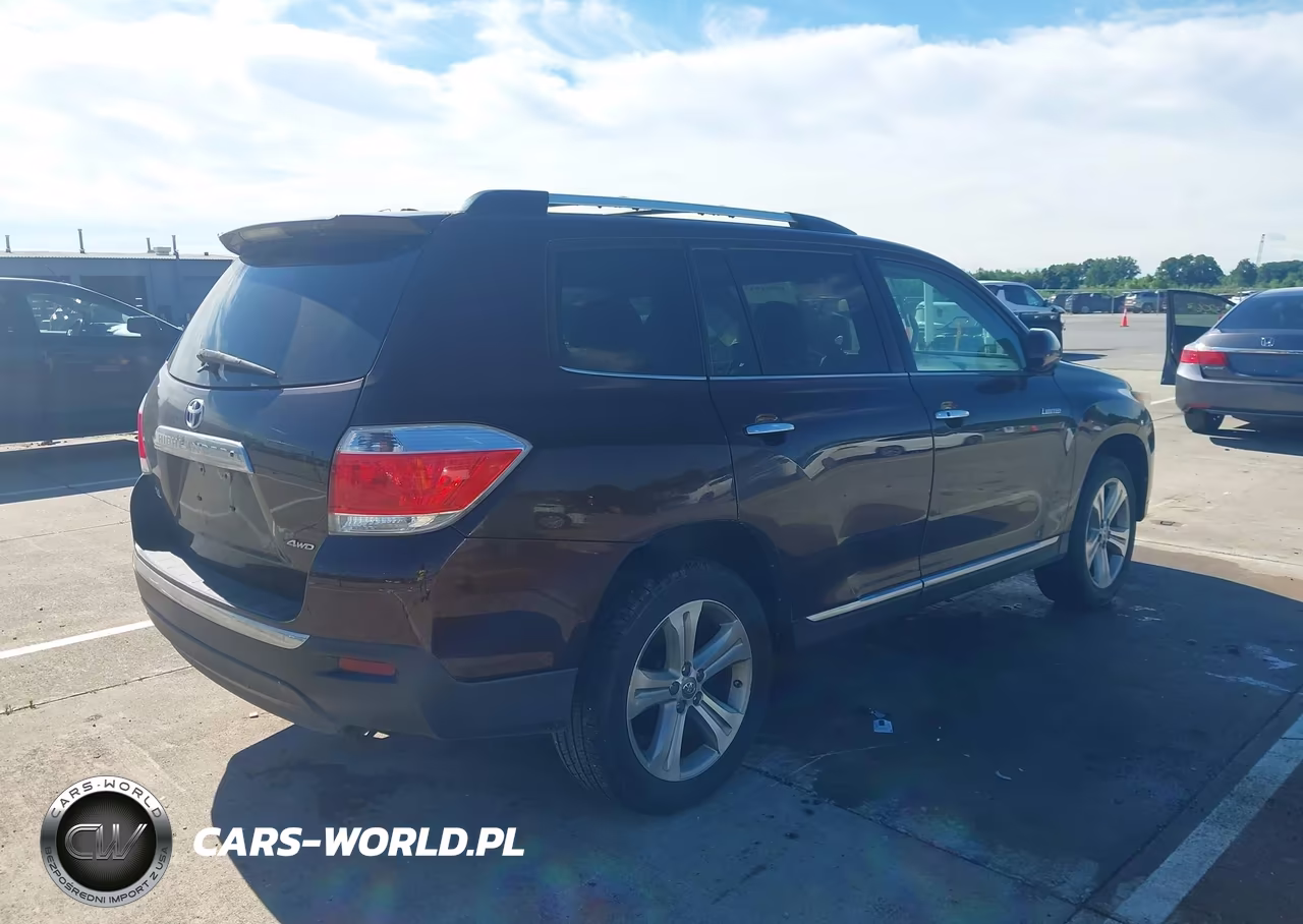 2013 Toyota Highlander Limited V6 VIN:5TDDK3EH2DS231710 - 4