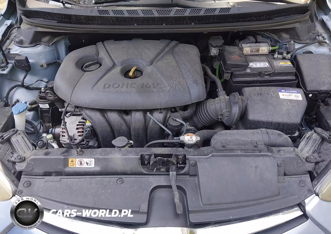 2013 Hyundai Elantra Gs VIN:KMHDH6AE7DU014219 - 10