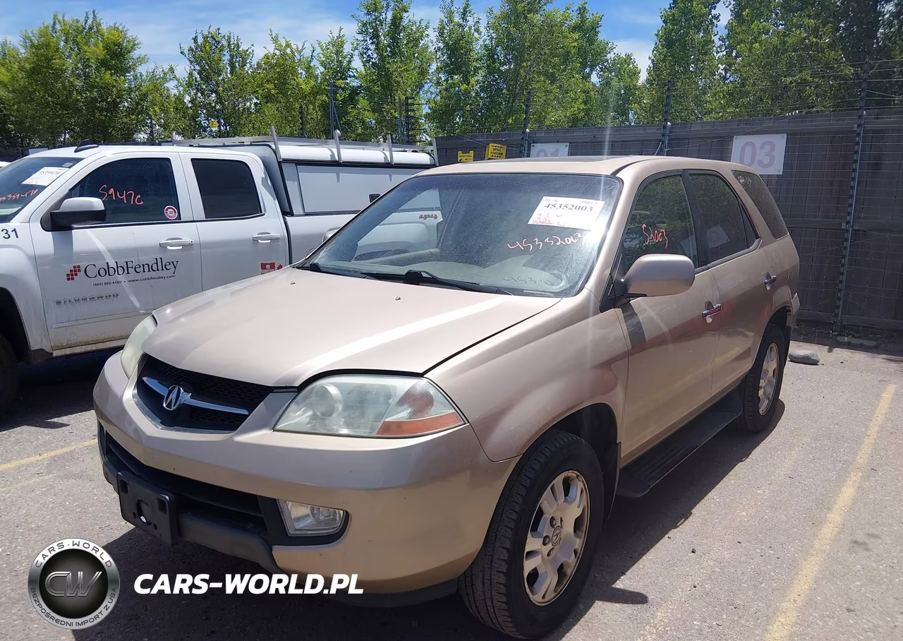 2001 Acura Mdx VIN:2HNYD18281H544501 - 2