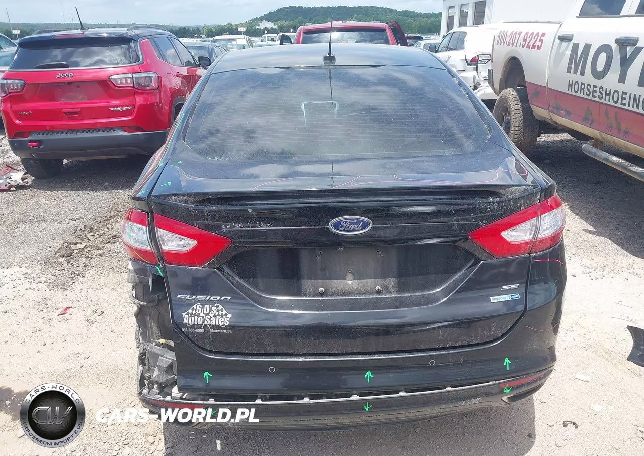 2016 Ford Fusion Se VIN:3FA6P0T95GR280644 - 16