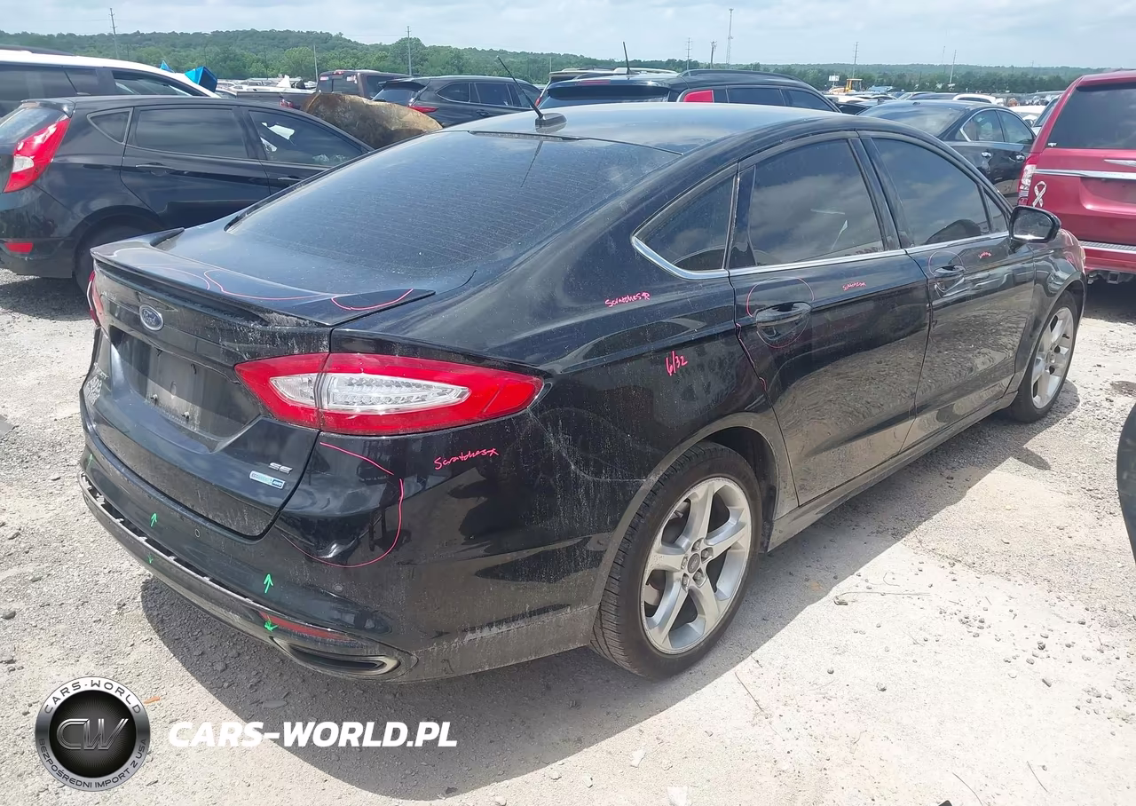 2016 Ford Fusion Se VIN:3FA6P0T95GR280644 - 4