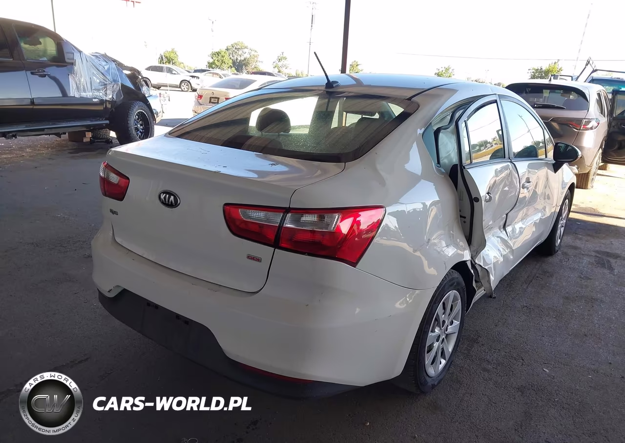 2017 Kia Rio Lx VIN:KNADM4A35H6025665 - 4