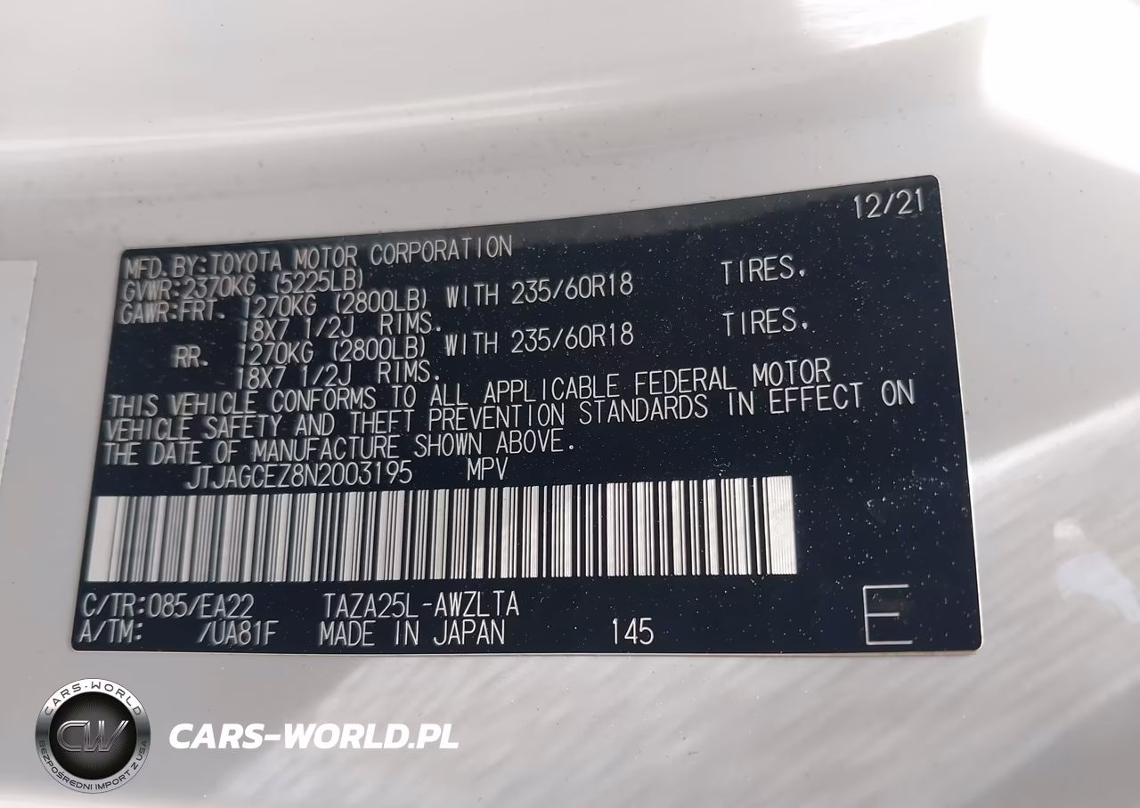 2022 Lexus Nx 350 VIN:JTJAGCEZ8N2003195 - 9