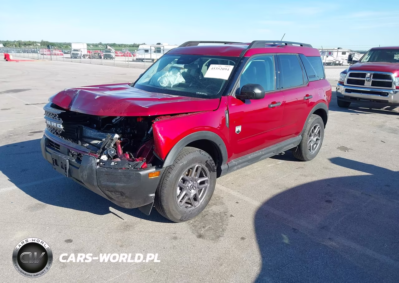 2025 Ford Bronco Sport Big Bend VIN:3FMCR9BN6SRE66322 - 2